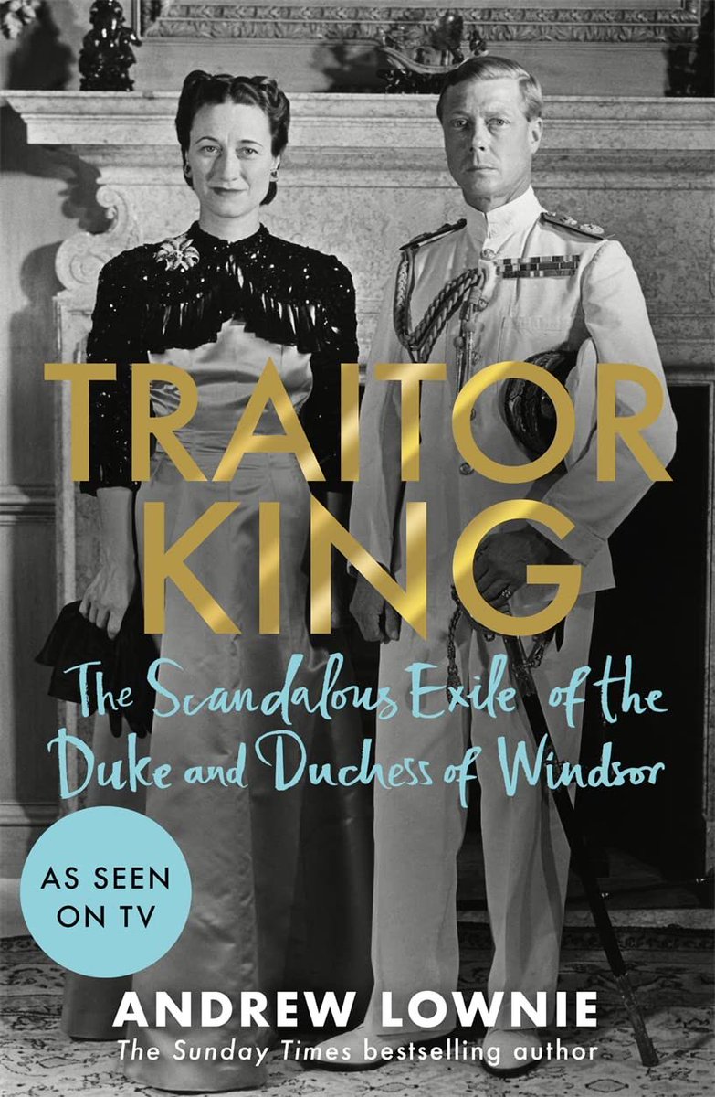 Just finished reading <a href="/andrewlownie/">Andrew Lownie</a>  The Traitor King. So recommend it. Meticulous research and compelling new journalism.  Outstanding.