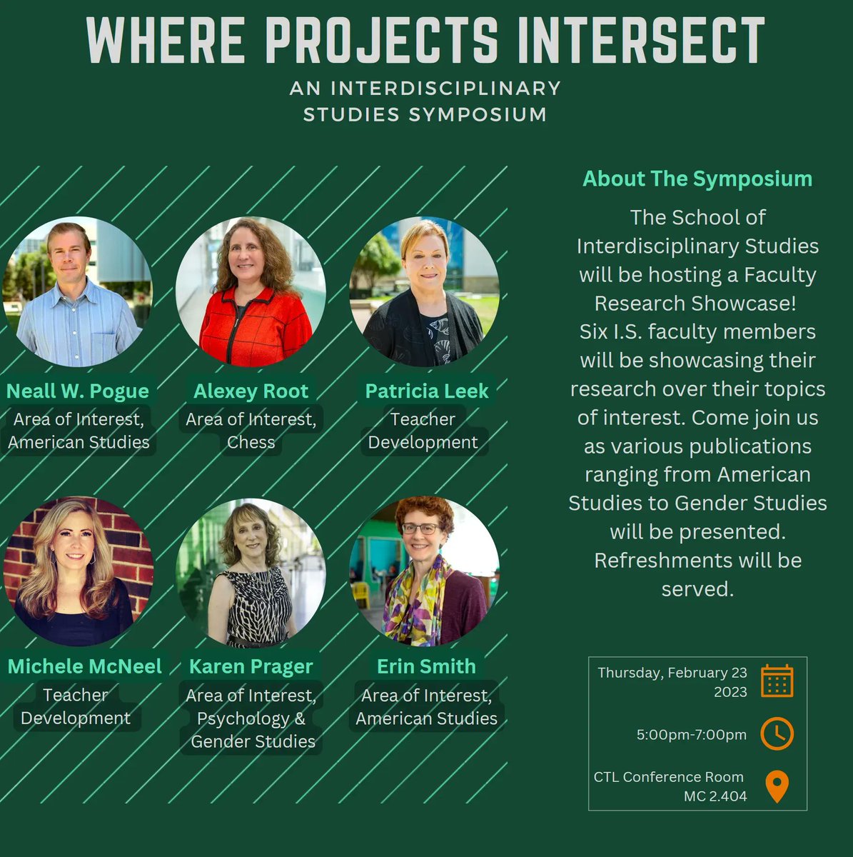 utdallas_is's tweet photo. It's time to show off our I.S. faculty! We will be hosting a symposium where six of our faculty members will be presenting their research. We will be located in the McDermott Library where delicious refreshments will be waiting for you!

#UTDIS #UTDallas #WhereIdeasIntersect https://t.co/msrGqc9bQJ