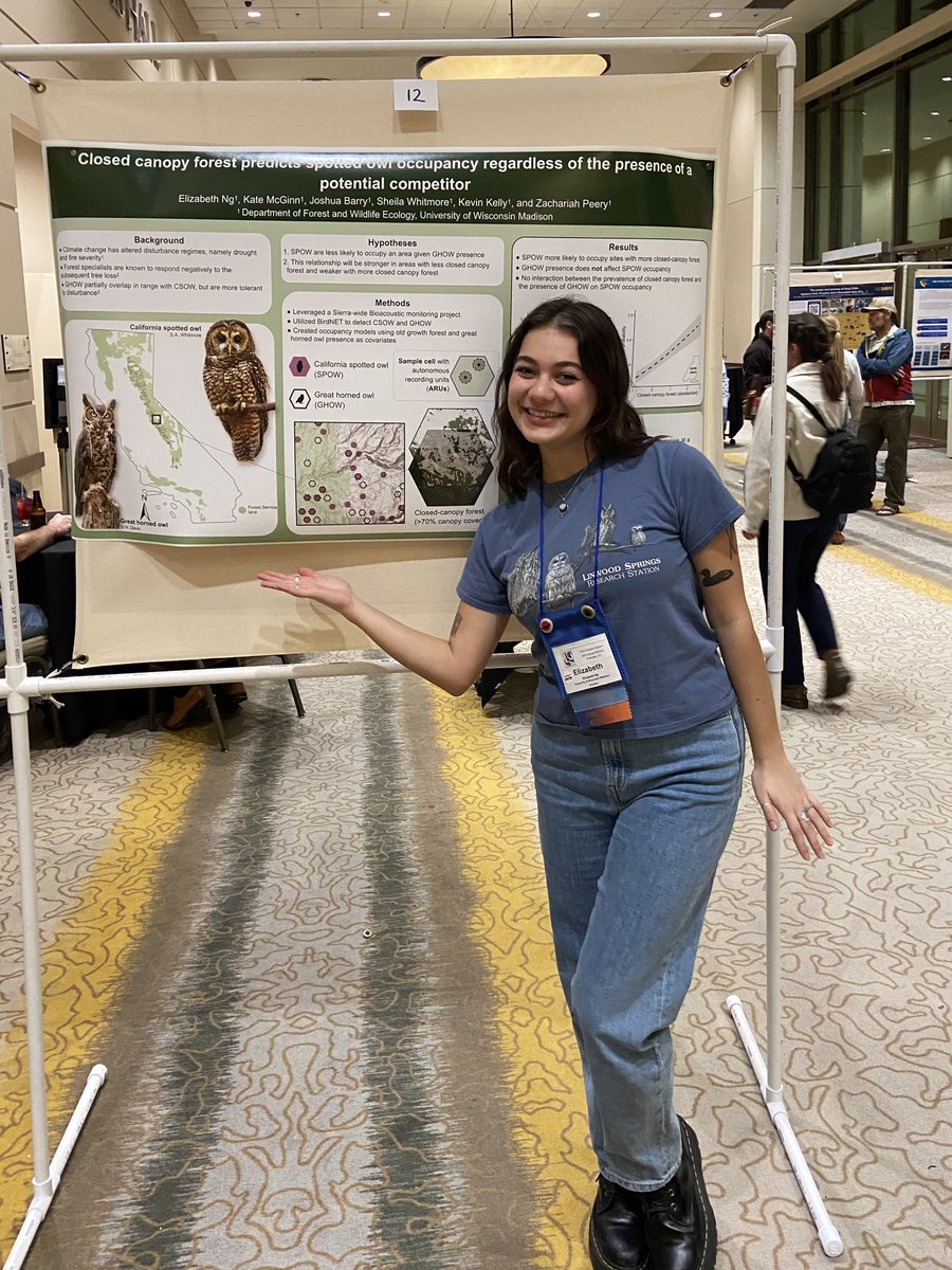 BirdNg_'s tweet photo. Presented my first paper this past week at the Wildlife Society Western Section annual meeting! https://t.co/scfHFVJCMa