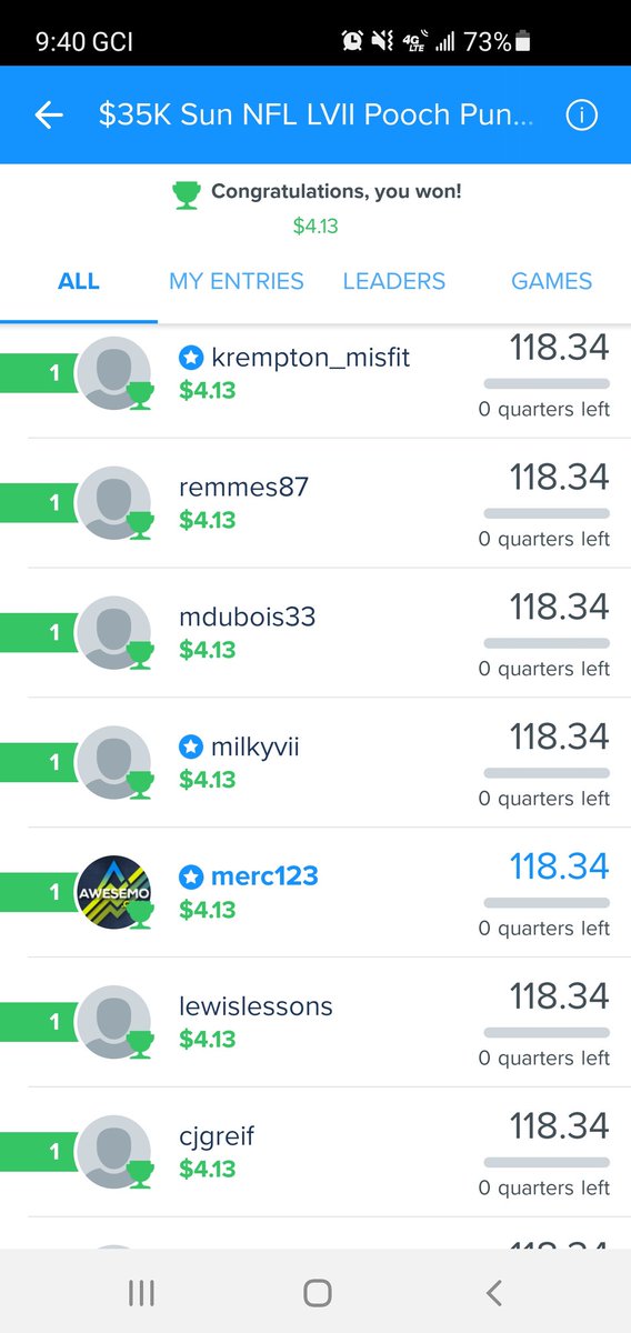 MerculiefAlex's tweet photo. @StokasticHOF tied for 1st on the .5 with few other people, gotta still be worth 1 free month right https://t.co/0ZW9k0Bbq5