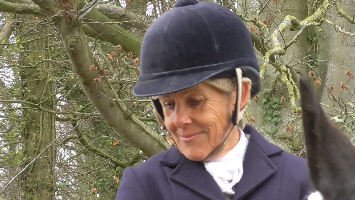 The woman who kicked one of our #HuntSaboteurs today. The #Assault was reported to <a href="/ThamesVP/">Thames Valley Police</a> who sent officers out to the #Hunt regarding #IllegalHunting later in the day. Footage from the assault will be given to officers this week. Does anyone recognise her? #Sab is ok