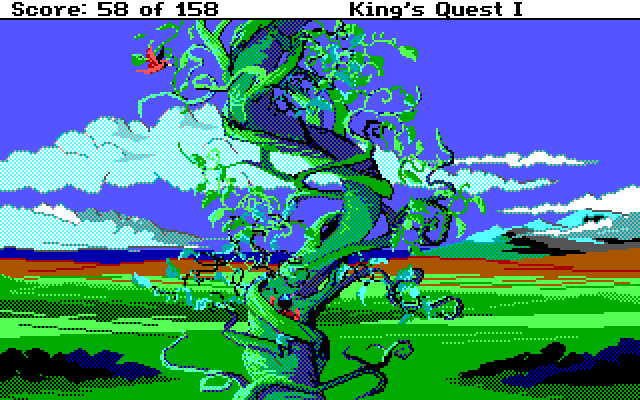 King's Quest I: Quest for the Crown, 1989. Sierra On-Line.