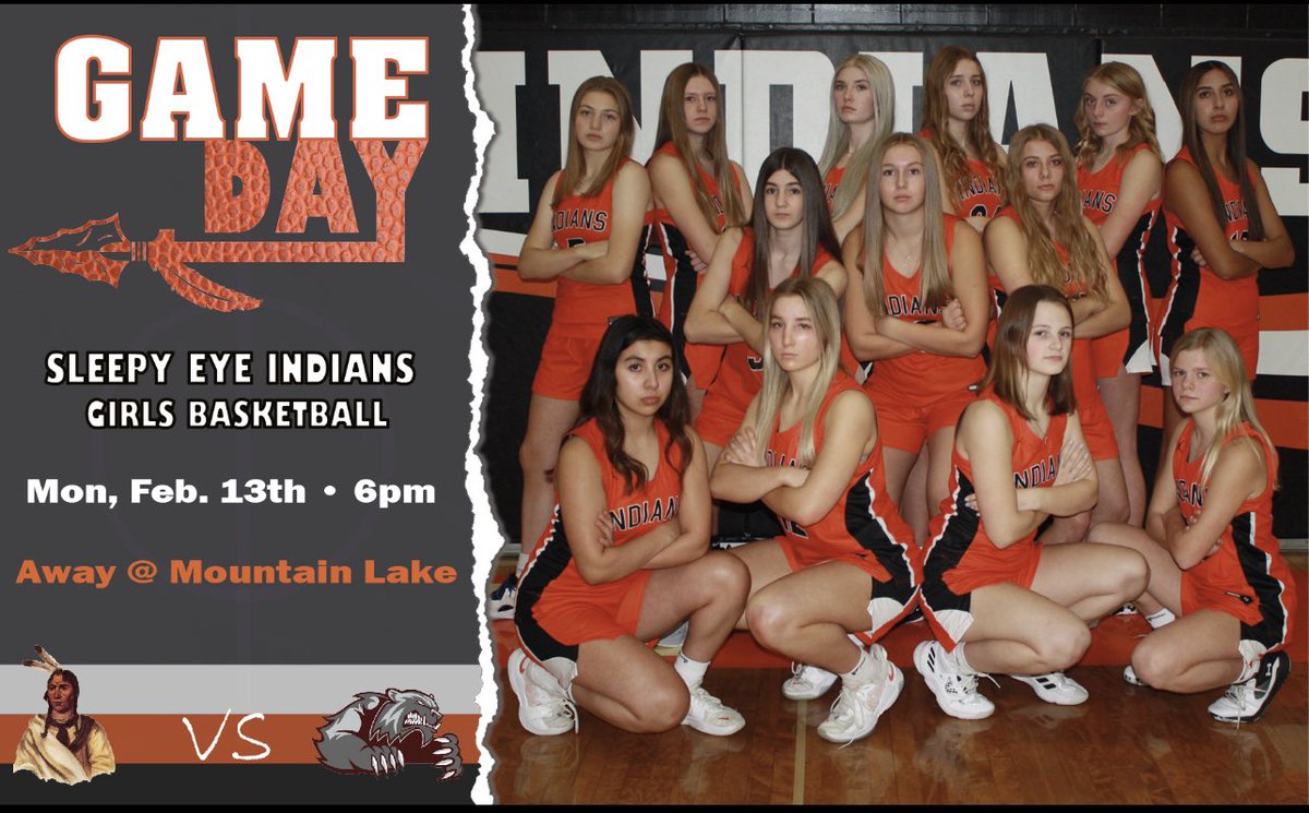 SleepyEyeGBB's tweet image. Indians travel to Mountain Lake this evening. 

Varsity Girls at 6pm
JV Girls to follow
#TEAM #teamgoals #gamegoals
@SEPSActivities