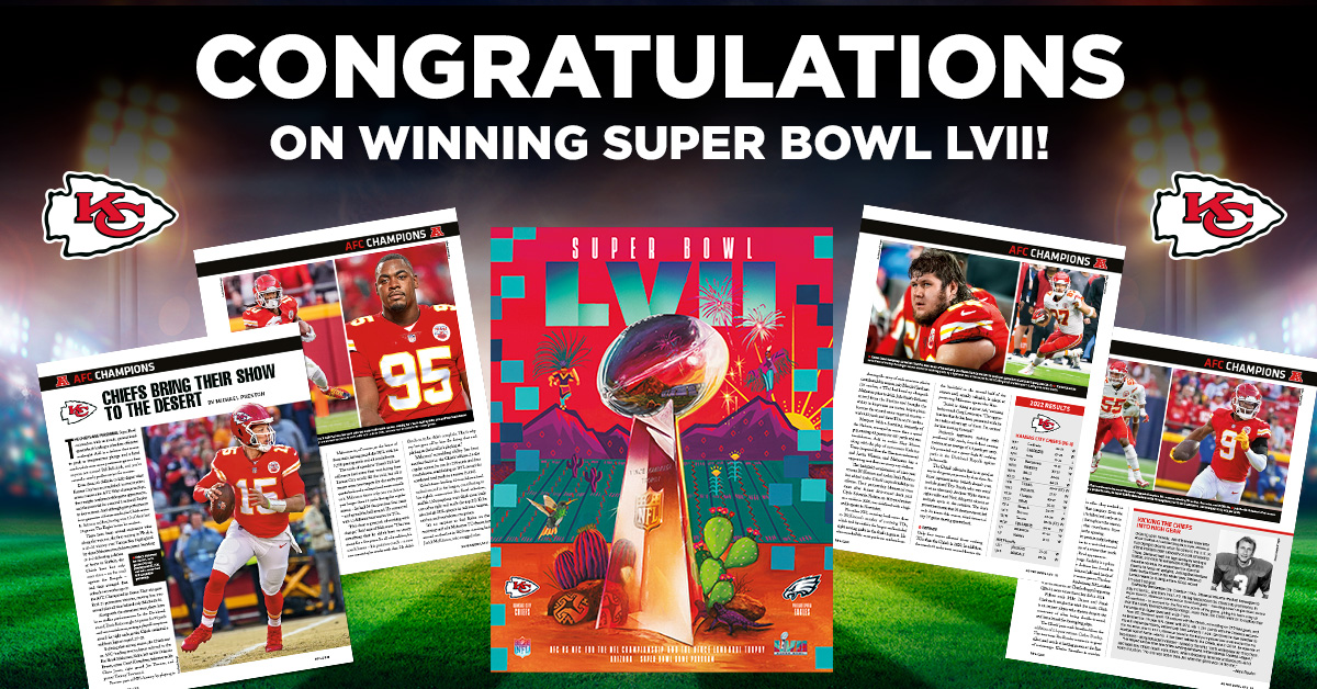 Supplies are limited so don't wait to order your piece of KC Chiefs Super Bowl history!