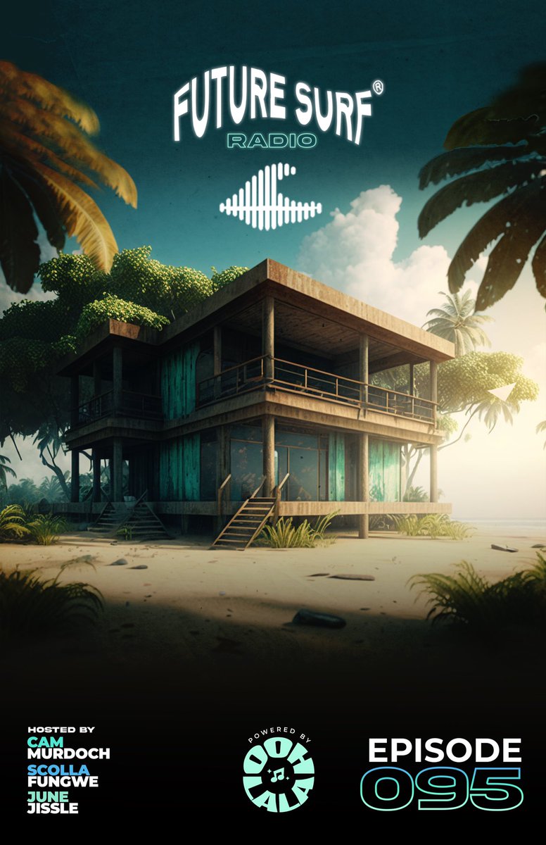 Future Surf Radio 094

“Discovering the best music in &amp; out of web3” 🏄🏾‍♂️

Hosted by @cammurdochmusic <a href="/Scolla313/">Scolla Fungwe</a> <a href="/Junejissle/">June Jissle</a> 

Sponsored by <a href="/oohlala_xyz/">Oohlala Web3 Music Player</a> 

Submissions future.surf/radio

Get notifications laylo.com/futuresurf

Art by <a href="/DesignedByOG/">OG Cool</a> 

x.com/i/spaces/1Yqxo…