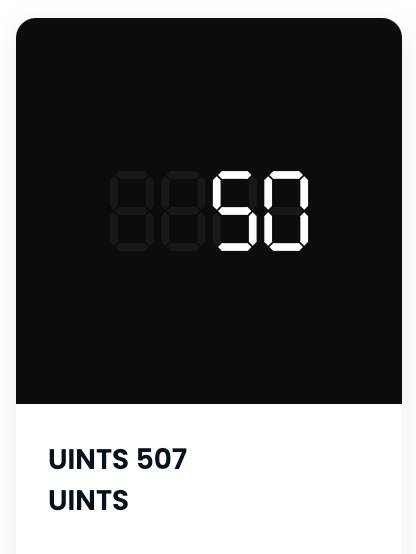 PATTPATT419's tweet image. 50 is the magic number... @uintsnft @parkthomp #uints #numbers #numbersgame