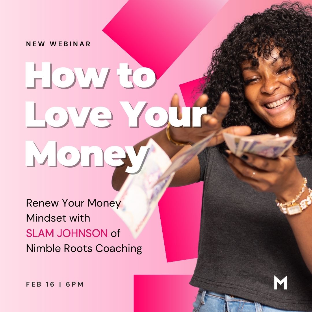 ReimagineMackRd's tweet photo. FREE WEBINAR: How to Love Your Money [Entrepreneur Edition]

Reexamine your "money mindset", with Slam Johnson of Nimble Roots Coaching, and identify meaningful ways to align with your money to keep your small business thriving!

Sign up now at https://t.co/MzxWcR3arc https://t.co/E78dMfvpro