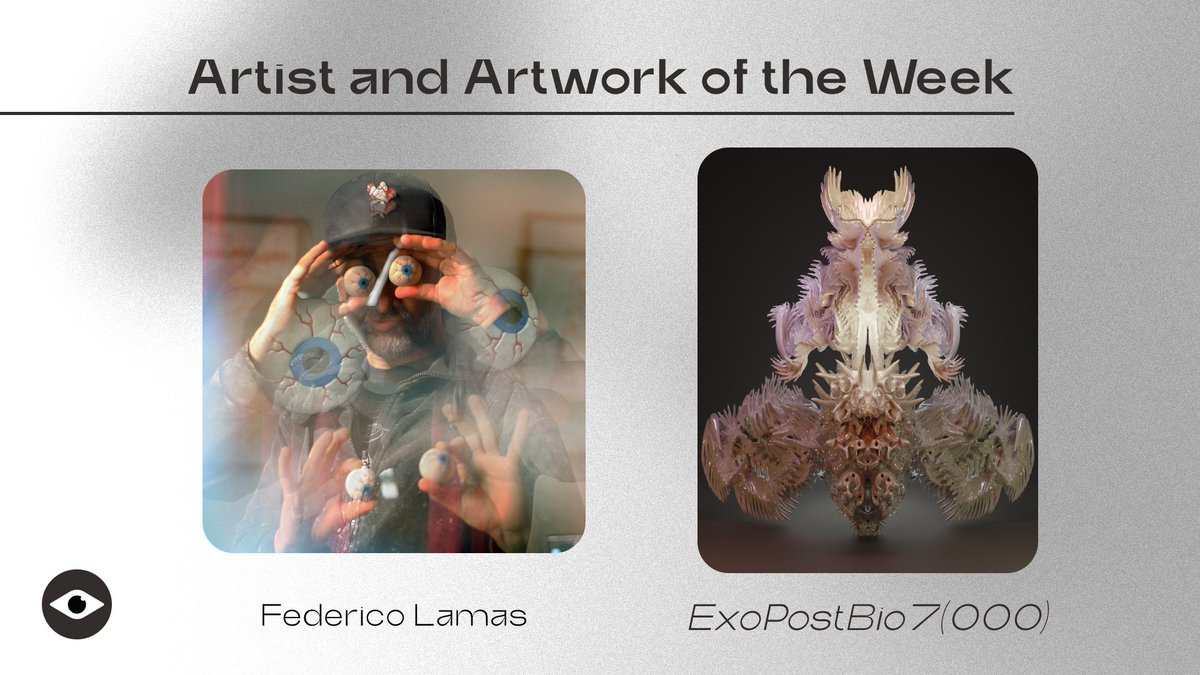 ⁺˚*•̩〰️ Check out our Artist of the Week: 

<a href="/federico_lamas/">Federico Lamas</a> 

🔺Featured artwork:  ExoPostBio7(000) by <a href="/oblinof/">Oblinof</a> 
 
1/1 available - 0.3 Ξ $ETH 

Visit now: artbag.io/en/trends