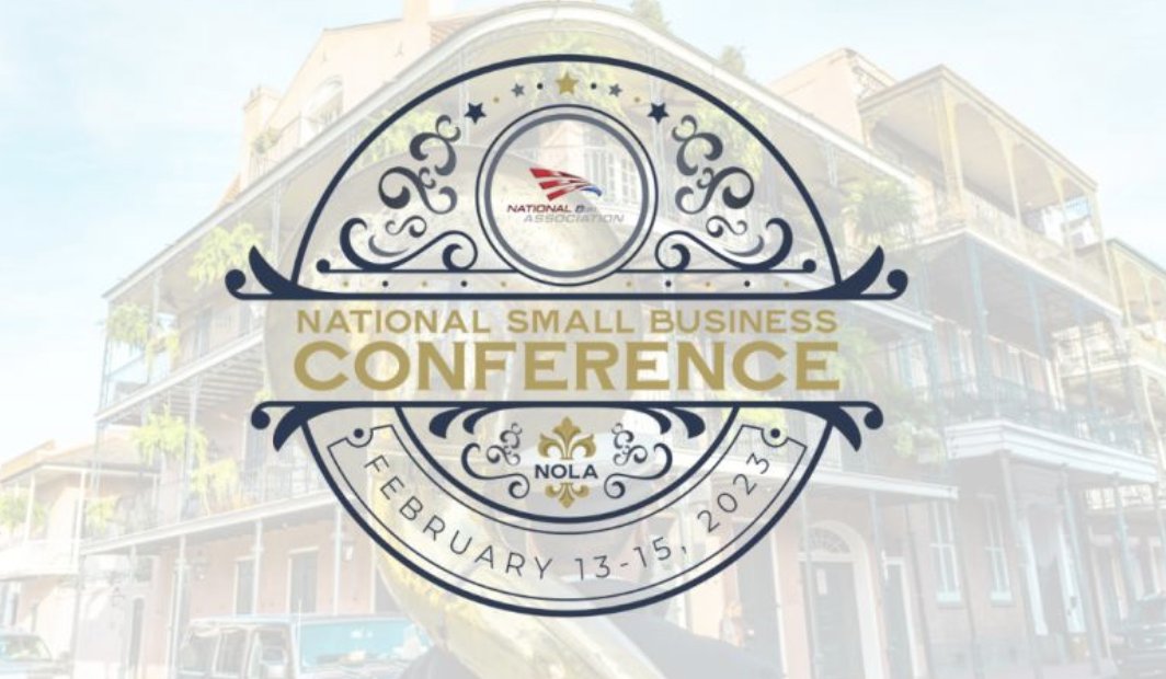We're at the 2023 National Small Business Conference in #NewOrleans, today thru Wednesday. Great connecting with our federal partners, stakeholders, and #smalbusiness experts. We're in Exhibit Booth #248 so stop by!  #NOLA #N8aSBC2023 #N8aEvents