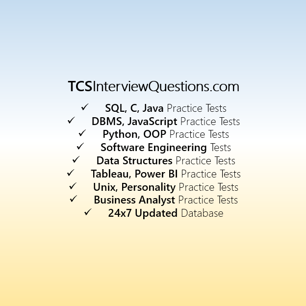 TCS Practice Tests on Twitter: