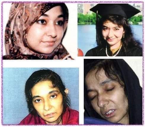 Dr Aafia Siddiqui is a woman who has been betrayed by her own country, Pakistan, whose agencies kidnapped her & her children in 2003, they murdered her 6 month old baby & sold her & her other 2 children to USA. Dr Aafia is being tortured in prisons for 20 years #LeaveNoGirlBehind