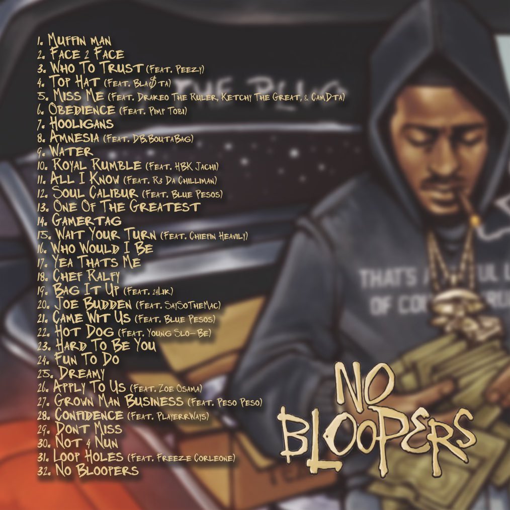 RalfytheP's tweet photo. Wats y'all favorite song so far on #nobloopers https://t.co/4tyS9xLfki