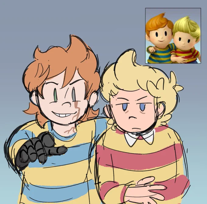point and laugh#MOTHER3 