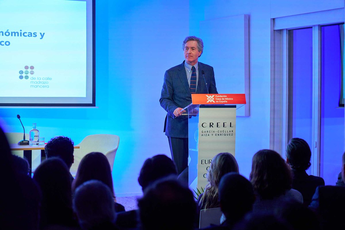 creelmx's tweet image. El 09/02 celebramos la apertura de nuestra oficina Europea, ubicada en Madrid. Agradecemos a quienes nos acompañaron, a nuestros panelistas Samantha Ricciardi, Juan Luis Cebrián y @eledece, a @MartaJaumandreu por la conducción del evento y a @casademexicoesp por su hospitalidad.
