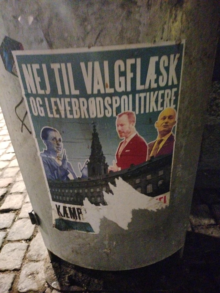 Halunk2's tweet image. The streets of Copenhagen...
#dkpol #københavn