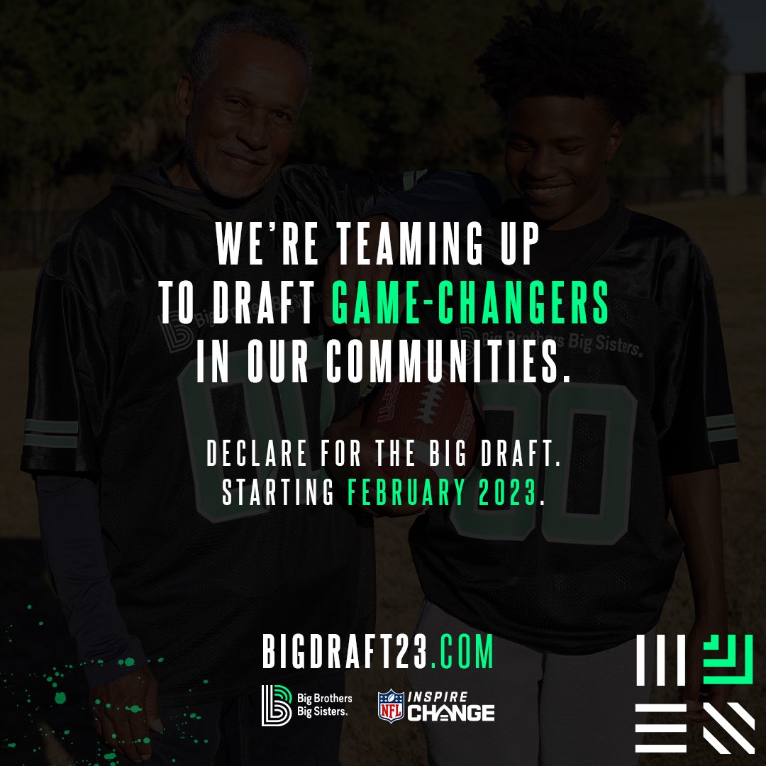 TheIowaFdn's tweet photo. We are partnering with Big Brothers Big Sisters across Iowa on the #BigDraft. Nationwide BBBS has the goal of 6,000 Bigs in 60 days. Stay tuned for videos from some of your favorite Iowan players and former Hawkeyes, Cyclones &amp; Panthers. Find out more by visiting the link below. https://t.co/v2qrPmDOTX