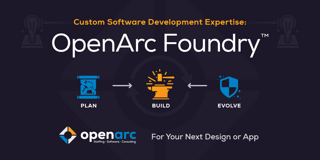 OpenArcNet's tweet image. Are you looking for guidance on your software development journey or unsure where to go next? OpenArc Foundry is our proven process for guiding #customsoftware developers with our industry-leading expertise and assistance! See how we do it: hubs.ly/Q01C7mB60