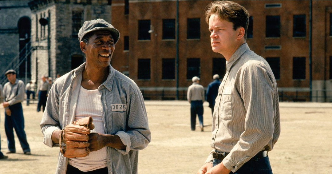 2meddlingkids's tweet image. #moviefacts #sourcematerial In the Stephen King novella for The Shawshank Redemption, Morgan Freeman's Red is described as a white Irishman. The script sees Red sarcastically quip, "Maybe it's cause I'm Irish" as a nod to the change.
