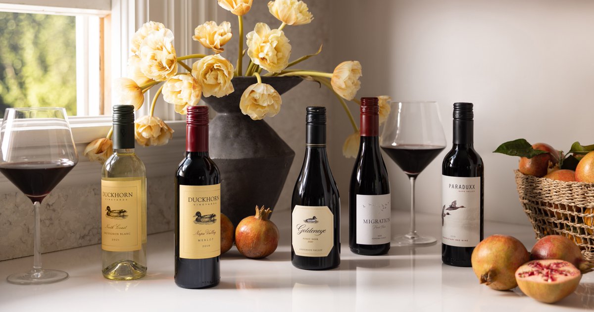 Today is the last day to save big on your favorite small bottles. Mix and match select half-bottles and save up to 25%.

Visit DuckhornWineShop.com to place take advantage of this limited-time offer.
