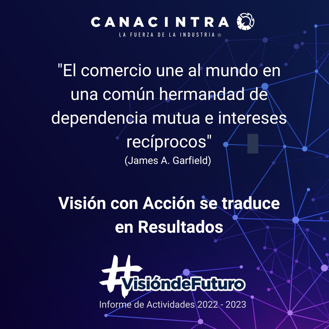 JACentenoR's tweet photo. INFORME DE RESULTADOS | #VisiónDeFuturo

Generar vinculación con grandes empresas tractoras para llevar los insumos y productos mexicanos al mundo es uno de los objetivos cumplidos desde la Vicepresidencia Nacional de Comercio Exterior encabezada por @jorge_charruf. https://t.co/aKwBWFSQLU