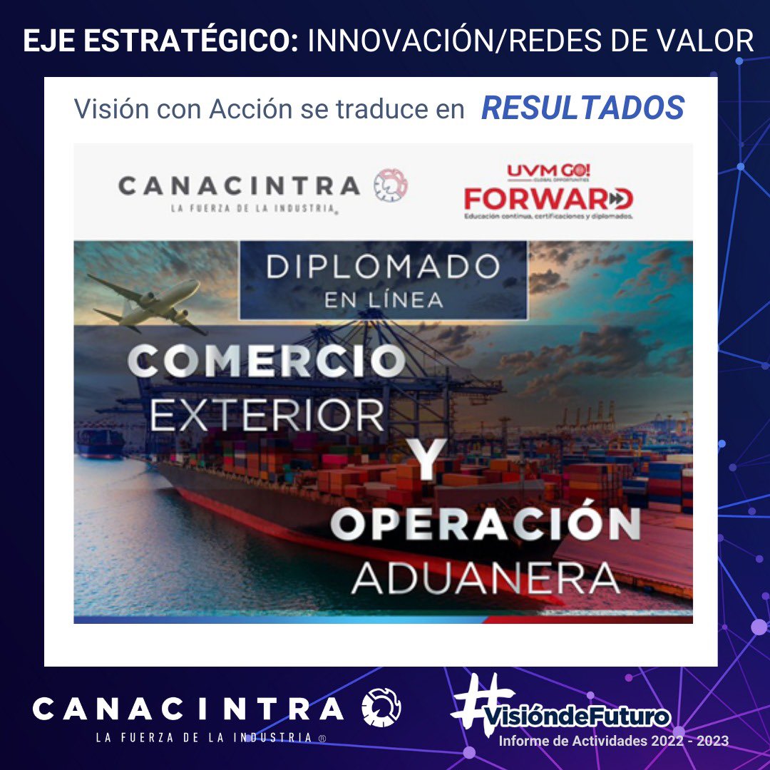 #VisiónDeFuturo | 
Proporcionar a las PyMes las herramientas para incursionar de manera exitosa en los mercados internacionales a través de la capacitación y apoyo en la obtención de las certificaciones internacionales necesarias para exportar, segundo objetivo cumplido. ✅