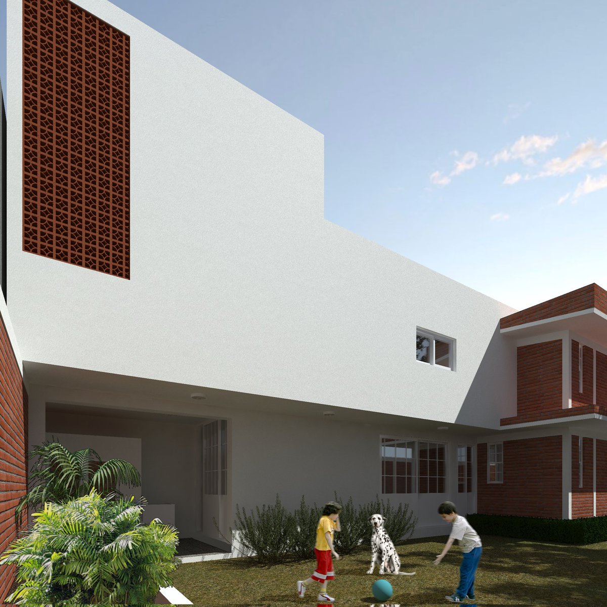 ProtocoloIA's tweet photo. Casa FIM

Tlaxcala, México

Proyecto de remodelación, ampliación y adaptación de la preexistencia de una casa habitación unifamiliar de 4 recámaras a 2 departamentos de 3 recámaras cada uno. 

02|2023

#PIA #protocoloia #arquitectura #ingeniería #proyectoarquitectonico https://t.co/DwyH56rG4F