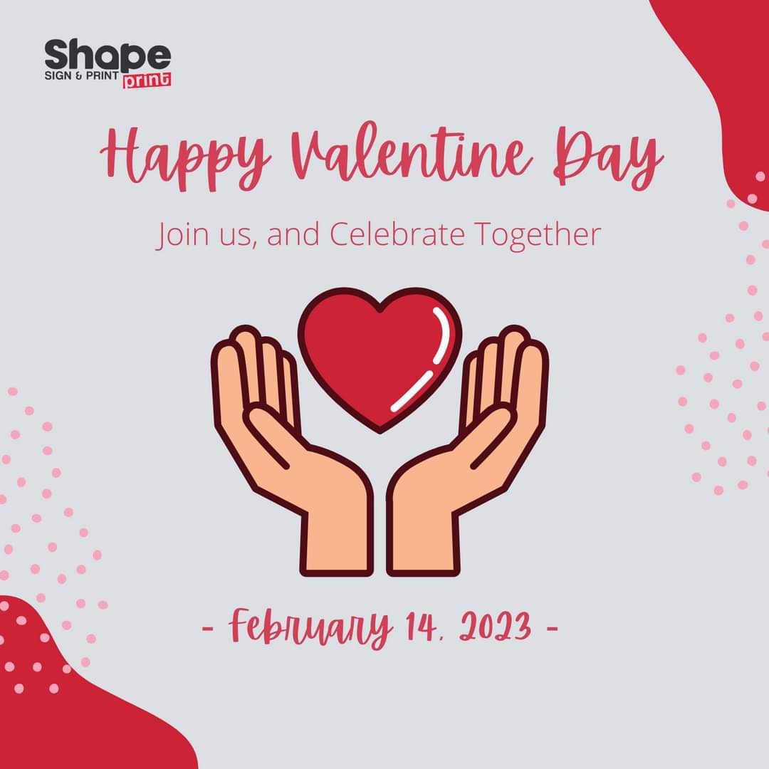 PrintShape's tweet photo. "Happy Valentine's Day! May your day be filled with love, joy, and all the sweet treats your heart desires. Celebrate with your loved ones and cherish the memories made. ❤️"

#ValentinesDay
#LoveIsInTheAir
#CoupleGoals
#HeartToHeart
#Soulmates
#ForeverAndAlways
#shapePrint https://t.co/PKJg29Ql50