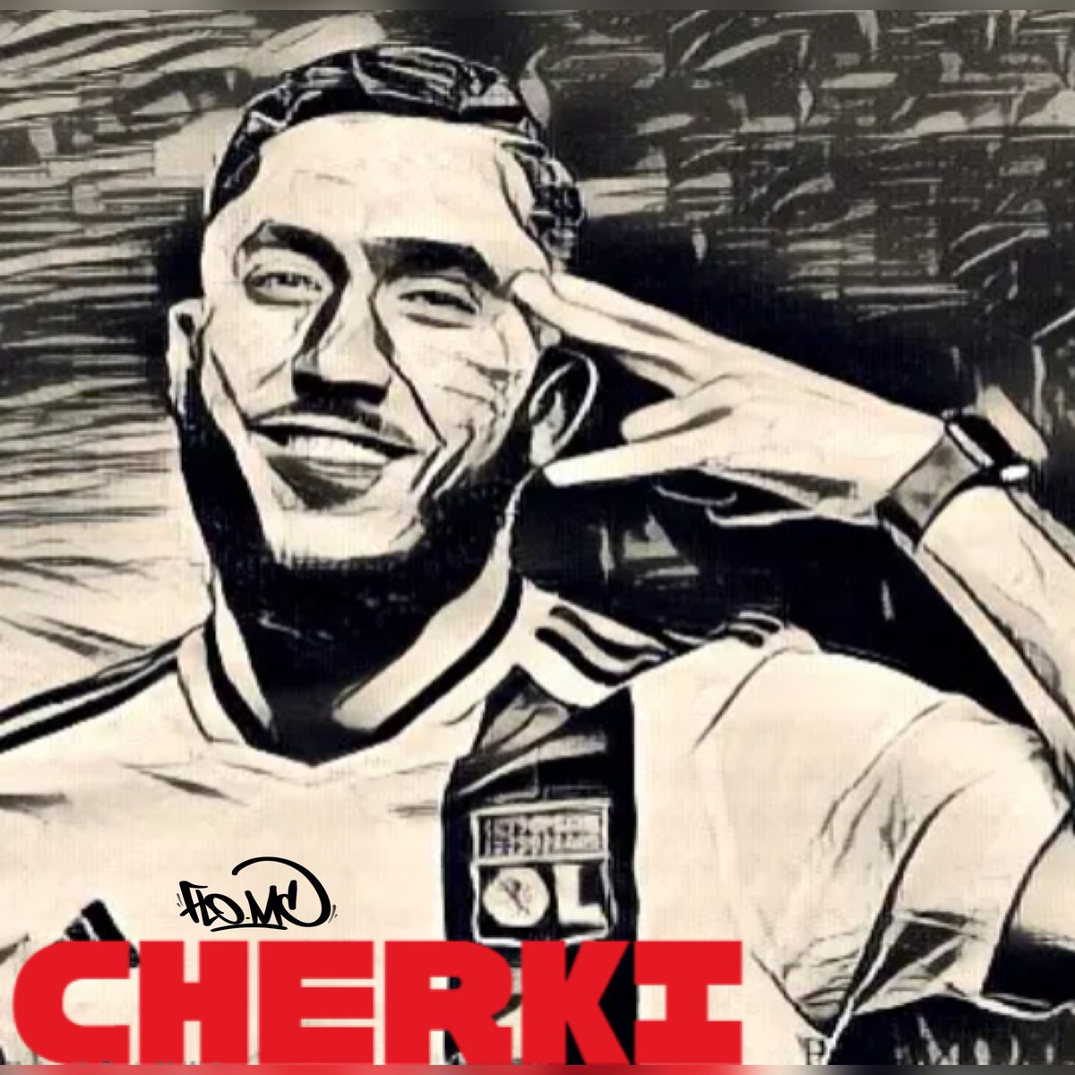 FloMc37's tweet photo. Bientôt du nouveau #cherki  
« J’voulais briller comme @rayan_cherki  » #rapfr #rappeurfrancais https://t.co/wXzcunzRFz