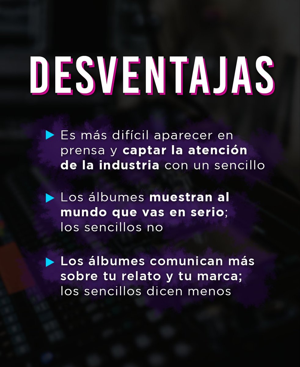 PaiscloMusic's tweet photo. Queremos ayudarte a impulsar tu música 🔥
Aquí te dejamos otros tips al estilo Urban para que lleves tu música a otro nivel.🎵
Por eso te dejamos en ente este post algunas ventajas y desventajas de publicar un sencillo musical. ⬆️
#Disqueras #Musica #Orlando #USA https://t.co/V1tp3aKqhW