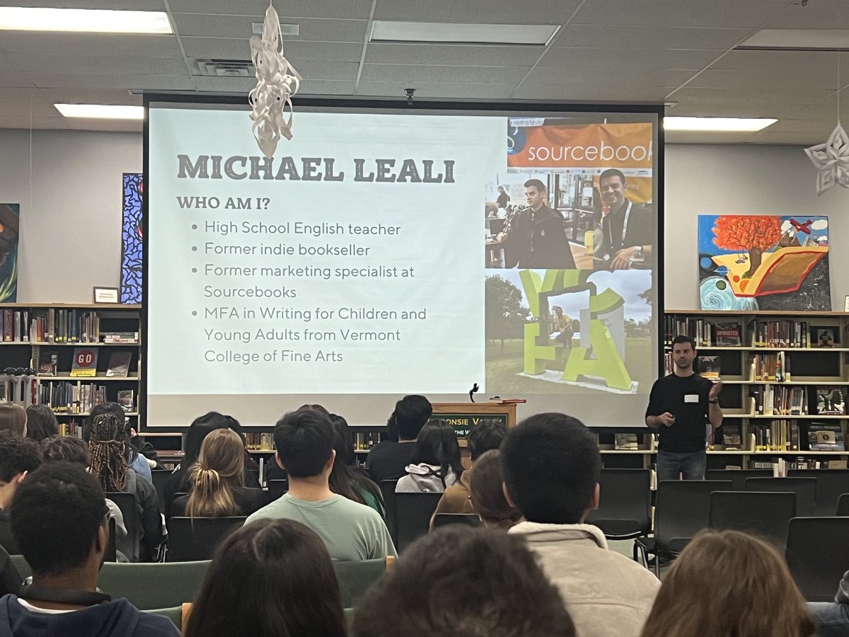 Thank you, ⁦@michaelleali⁩ for sharing your writing process with our students! ⁦<a href="/WaubonsieValley/">Waubonsie Valley HS</a>⁩ ⁦<a href="/ipef204/">IPEF 204</a>⁩ ⁦<a href="/wvlmc/">wvlmc</a>⁩ ⁦<a href="/wv_english/">WV English</a>⁩