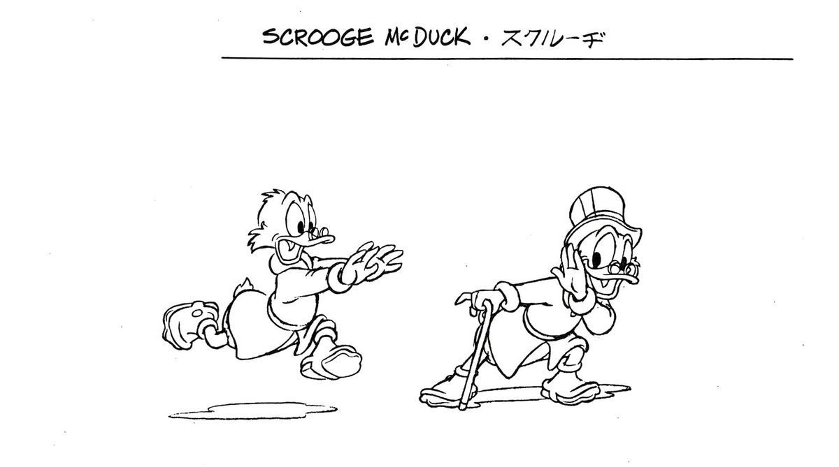 #ducktales Model sheets developed by Jymn Magon and Brad Landreth 😁👍.