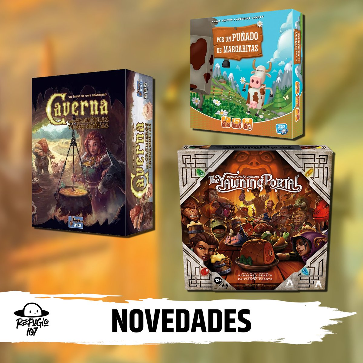 Refugio_107's tweet photo. La semana que viene llegan los carnavales, y además de fiesta, eso implica tener a los peques en casa. ¿Qué mejor que algunos infantiles para pasar tiempo con ellos?

Nos han entrado bastantes cositas para los más menudos, y también algo para los jugones más experimentados. https://t.co/2ZajcYF6uw