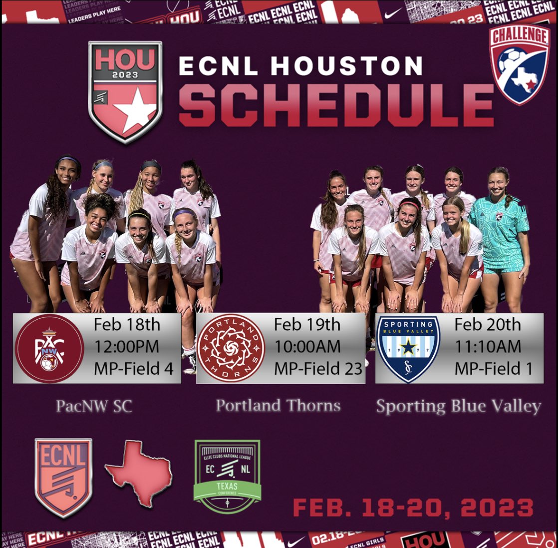Challenge 06 ECNL on Twitter "SCHEDULE REMINDER. We will get tested