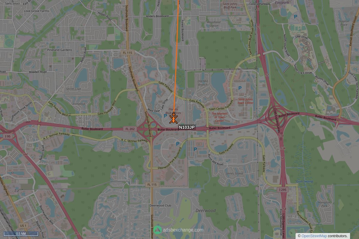 Police Overhead on Twitter "Jacksonville Sheriff N103JP (a B407) was
