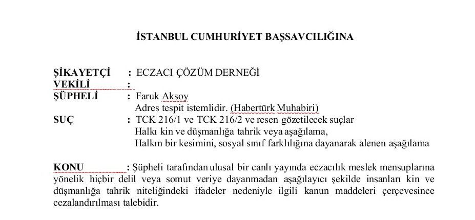 Gazeteci Faruk Aksoy hakkında suç duyurumuzu yaptık.
29000 eczacımızla tek yürek ilk günden bu yana sahadayız. Olmaya devam da edeceğiz. Sahra eczanelerimizi eczacılarımızın maddi manevi destekleriyle kurduk. Bunları unutturmayacağız!