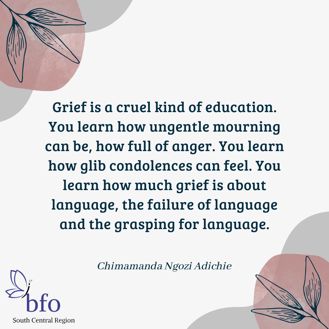 💙
#griefandloss #griefliteracy #Chimamanda #griefquote #mourning #grieflanguage #emotion #anger #navigatinggrief