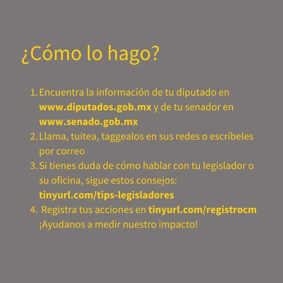 Contactemos a nuestros legisladores, hagámosles saber lo que nos importa, ayudemos a la construcción de #VoluntadPolítica para la acción climática 

Que se escuche tu voz 🔊
