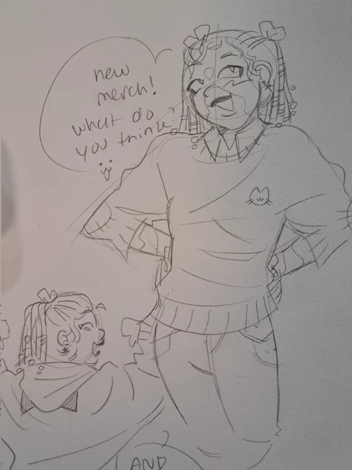 more human patches doodles I'm trying to use up my sketchbook rn 