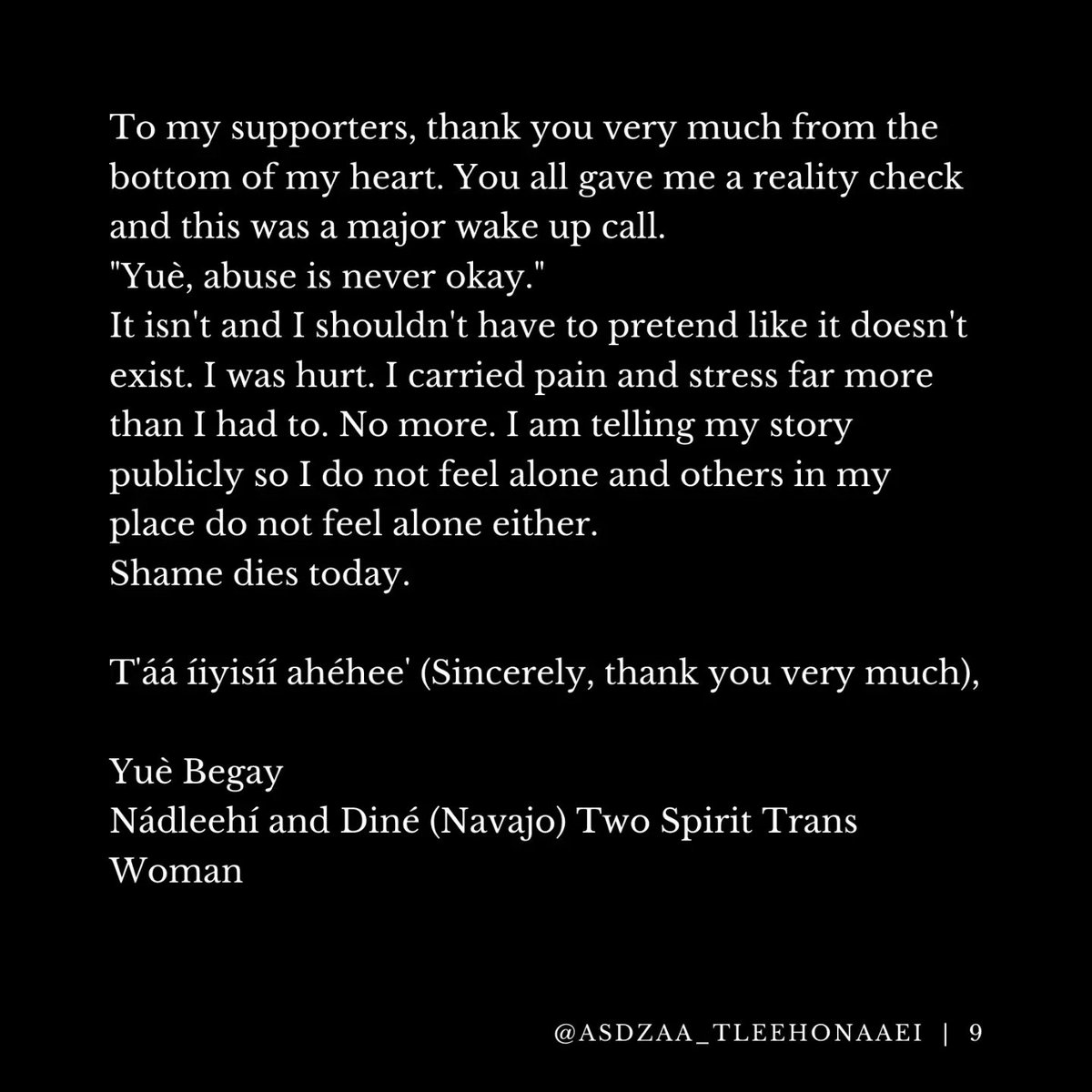 asdza_tlehonaei's tweet photo. #TwoSpirit #indigiqueer #NativeWomen #lgbtq🌈 #LANatives #apology #reparations https://t.co/CSMbhIUPMI
