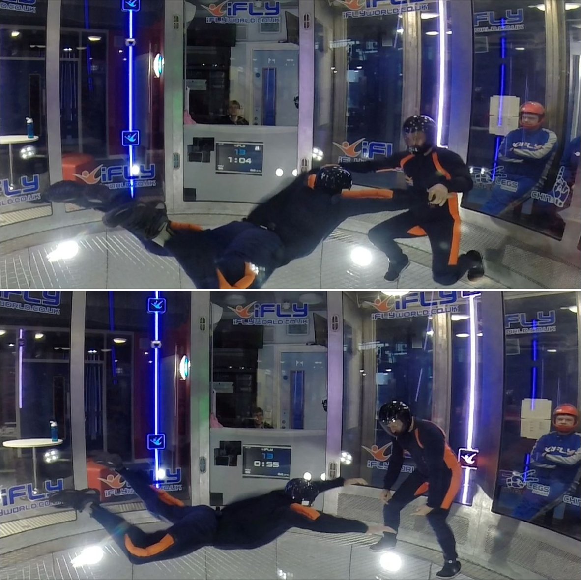 learn_skydiving's tweet photo. Darren #indoorskydiving in Basingstoke #windtunnel before his #affcourse and he's #skydiving with https://t.co/ApqYFroVkd https://t.co/6pCheQT0cb