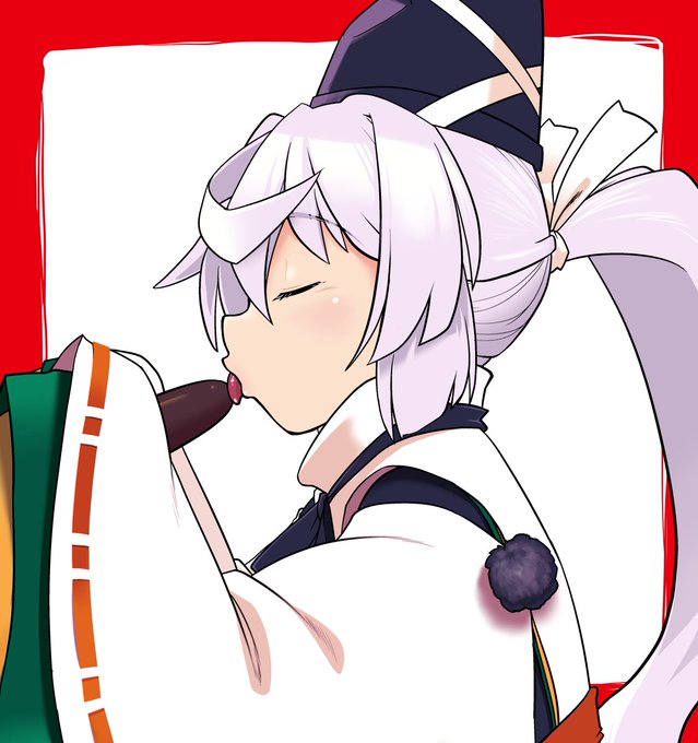 バレンタインなのでチョコを舐めている布都ちゃんです 猥褻は一切ない 