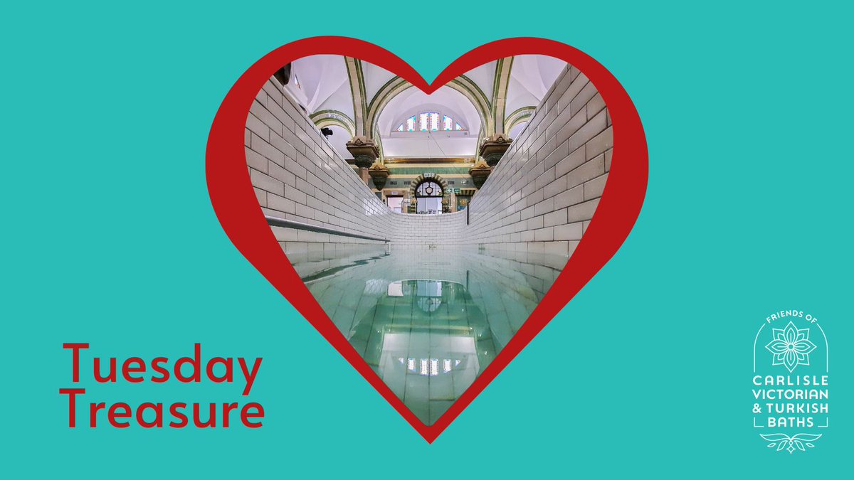 #Carlisle's #TurkishBaths WE LOVE YOU❤️
A beautiful #TuesdayTreasure pic from the plunge pool.
#ValentinesDay 
#loveourheritage #communitysupport #reopencarlislesbaths