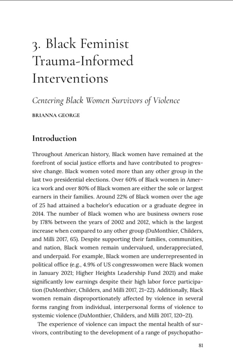 I am excited to finally share my first book chapter with the world! This chapter can be found in Black Feminist Theorizing Toward Futurity: A Standpoints Volume ☺️

a.co/d/f0rdo8b