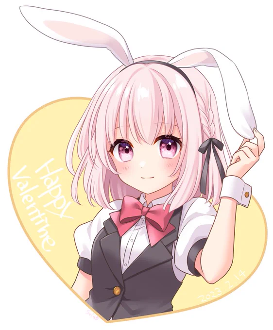 うさみみくもん!ハッピーバレンタイン #Lunonillust 