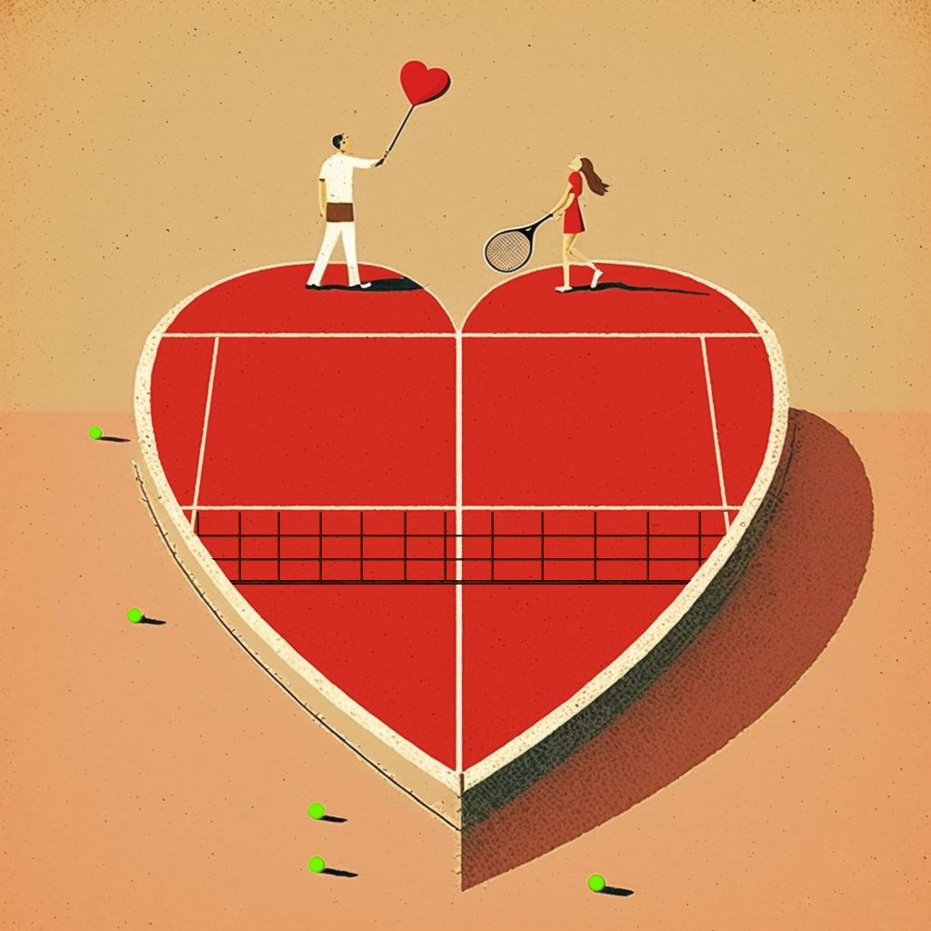 Love is in the air!!
Love comes in many forms, and for us, it's tennis. The thrill of the match, the rush of adrenaline, the satisfaction of hitting that perfect shot, nothing beats it. We love tennis, and we want to share our passion with you
<a href="/pinkbee_media/">PinkbeeMedia</a> <a href="/JWTCoaching/">JWT Coaching</a> 
#tennis