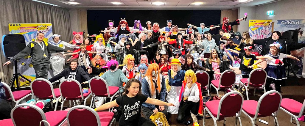 MaidScotland's tweet photo. We had an amazing time @Animangapopuk again! We love working with you all and getting to meet so many amazing people. We even debuted some new staff! Drop by our insta to find out more about it~💕

We can't wait to see you all again soon! ✨🎉

#maidcafe #animangapopplymouth https://t.co/JqiSmy4iEG