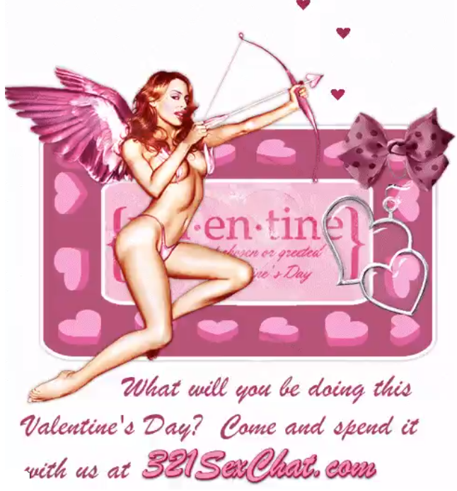 321SexChat's tweet photo. #ValentinesDay2023 #February14 #HappyValentinesDay2023 #Cupid #Cupidsarrow #CountdowntoValentinesDay #BeMyValentine #ValentinesKiss #LoveHeart #SexyTime #BeMine #SecretAdmirer 

FREE #Adult #Chatroom #Webcams 

https://t.co/mWrxChAlKx https://t.co/Gy5yadY5e1