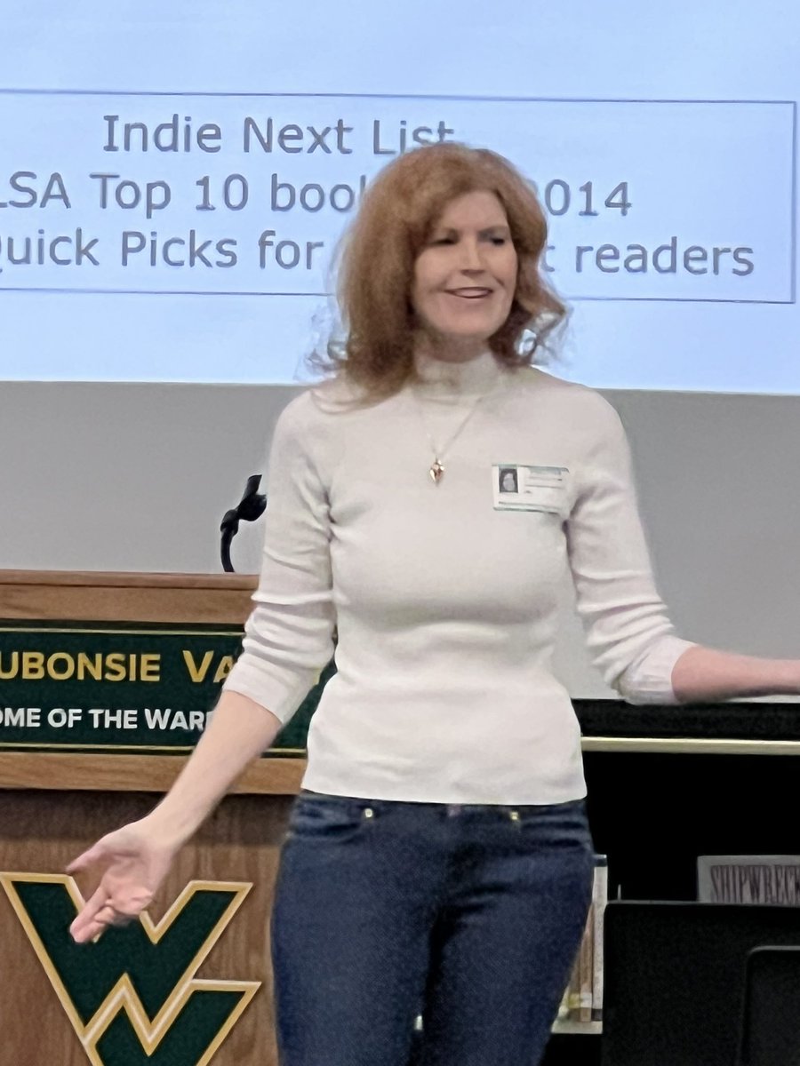 And that’s a wrap on Day 1 of WVHS Writers Week! Special thanks to Joelle Charbonneau and @michaelleali for our awesome afternoon sessions!