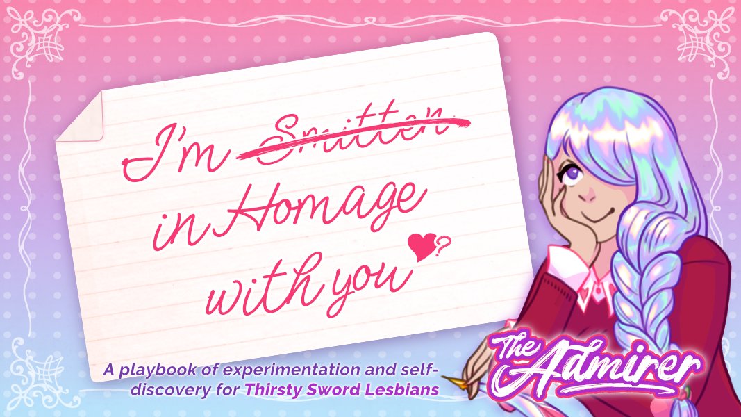 darling_bat's tweet photo. ✨ 🌸  Admirer valentines for you and your friends 🌸 ✨ 

Why not send a little note to someone who inspires you? 💓 💌 https://t.co/BlwFIfT3gy