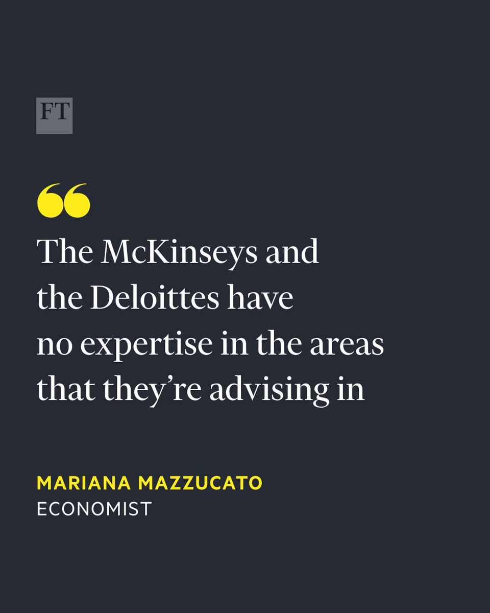 Consultancies, the economist argues, know less than they claim and cost more than they seem to
on.ft.com/3jW7IOA